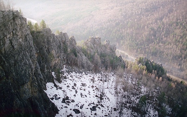 Зимний Айгир Башкирия